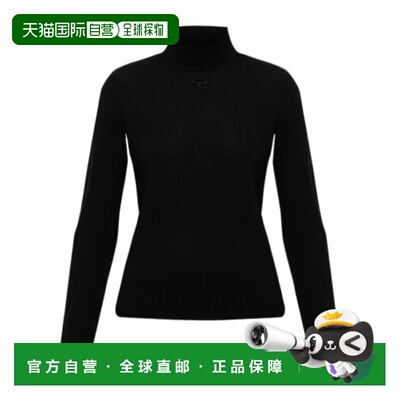 1h可退 DIESEL 女士外套 A208320DCCH9XX SS2026 黑色 高领毛衣