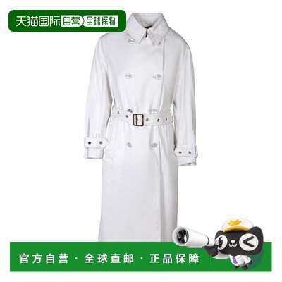 MOORER 女士风衣 MODSP100120U016 SS2024 灰色 Elegant double-b