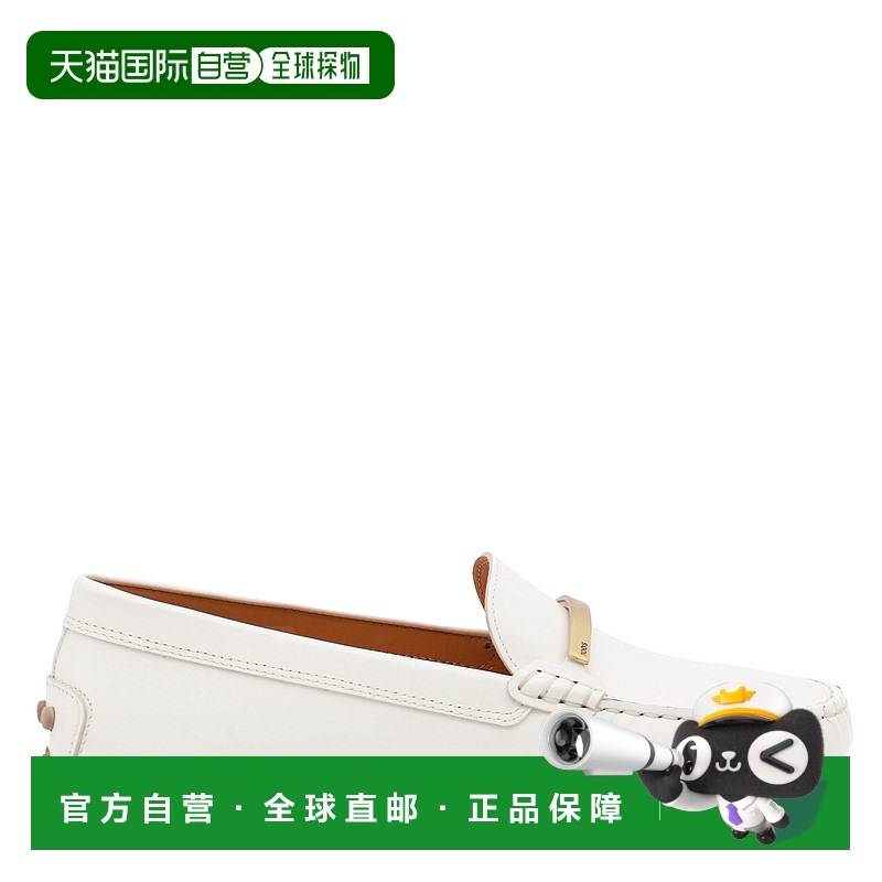 1h可退 TOD'S 女士芭蕾乐福鞋 XXW22L0IT90U18B015 CO 白色