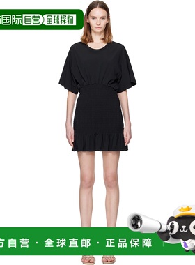 1h可退 潮奢 The Attico 女士 黑色 Fluid Cady 连衣裙 251WCA004