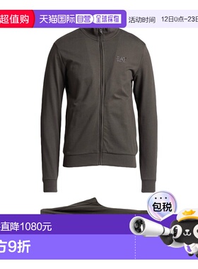 1h可退 潮奢 Ea7 男士 Outfit 运动运动装 grey灰色 舒适时尚卫衣