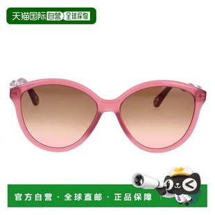 CH0087S004 CHLOÉ Chloe 太阳镜 酒红色 Sunglasses 男士