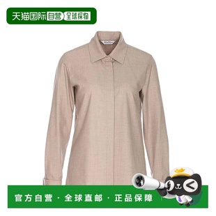 AW2025 MAX 2521116042600010 女士衬衫 浅棕色 MARA