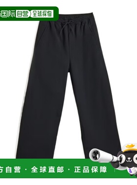 Y-3 女士休闲裤 KC8369 AW2025 黑色阔腿裤