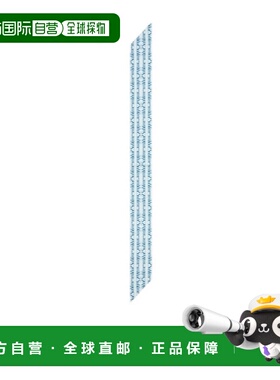 TORY BURCH 女士围巾 167423400 SS2025 蓝色 T MONOGRAM SUBLIME