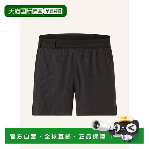 ASICS 男士运动裤 100152094913000 CO 黑色 2-in-1 running shor