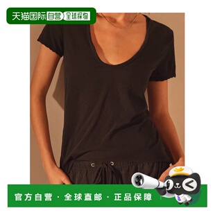 WEK3449BLK 女士T恤 黑色 T恤 James 短袖 Perse