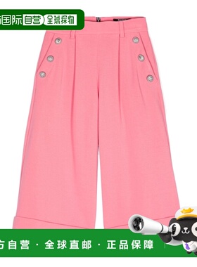 BALMAIN 女童长裤 BV6C02J0371542AG AW2024 粉红色