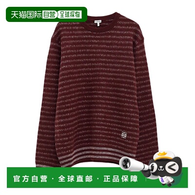 LOEWE 男士针织衫 H526Y14KMA3110 AW2025 棕色长袖