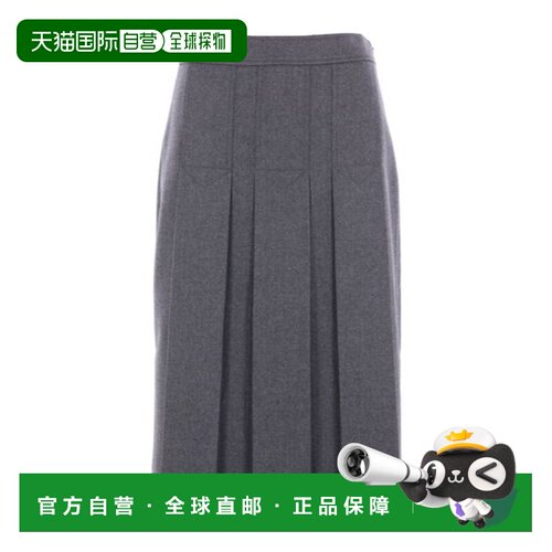 PRADA 女士半身裙 P109ZG11GZSOOOF0480 SS2026 灰色