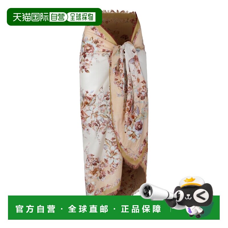1h可退 ZIMMERMANN 女士泳装 2978XC26A2IVF SS2026 花色 纱笼半