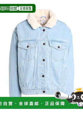 潮奢 Topshop 女士 牛仔布夹克 blue蓝色 舒适时尚