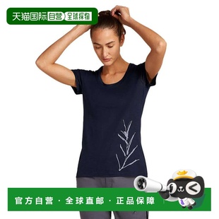 ICEBREAKER 美利奴羊毛150轻量科技圆领Panax短袖T恤 女士户外