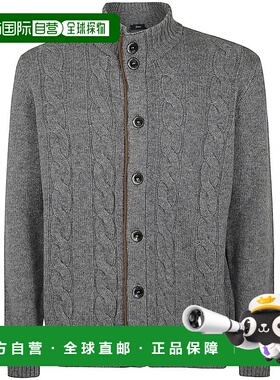 HERNO 男士衬衫 MC000182U71024 AW2024 灰色 Herno Man Cardigan