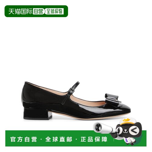 GUCCI 女士芭蕾乐福鞋 8357480B9J01000 AW2025 黑色女鞋玛丽珍鞋