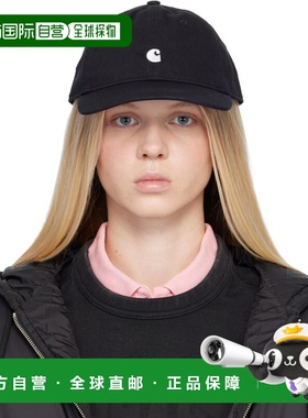 1h可退 潮奢 CARHARTT WIP 女士 黑色 Madison Logo 棒球帽 I0367