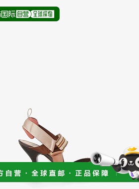 FENDI 女士高跟鞋 8J8805AY9XF1TOZ AW2025 棕色 Colibri sandals