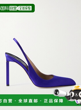 1h可退 潮奢 Tom Ford 汤姆 福特 女士 绸缎露跟浅口鞋 W3801TSA0