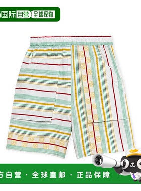 1h可退 潮奢 LOEWE 罗意威 女士 条纹短裤 S616Y04X45休闲裤