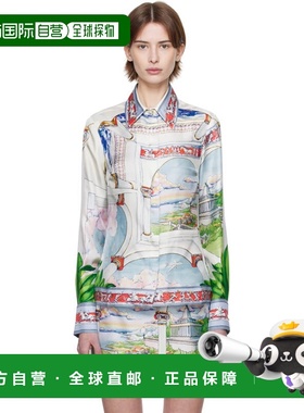 1h可退 潮奢 Casablanca 女士 多色 Le Passage Silk 衬衫 WPS25S