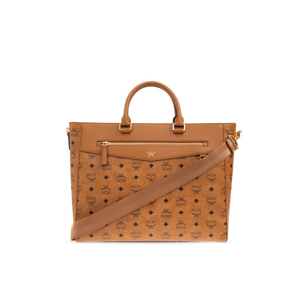 MCM 男士手提包 MMTFAAK010CO CO 棕色 "Diamond Large" shopper