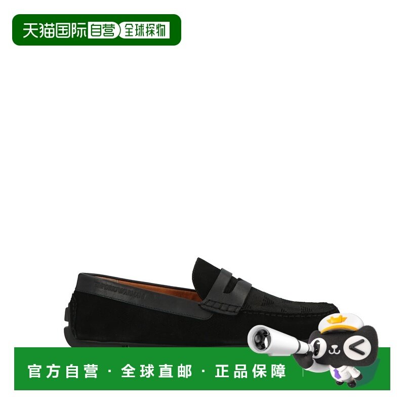 1h可退 潮奢 Emporio Armani 安普里奥 阿玛尼 男士 乐福鞋一脚蹬,流行男鞋,乐福鞋（豆豆鞋）,淘宝优惠券,粉丝福利购,淘宝优惠卷