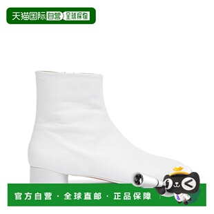 女士靴子 MARGIELA S59WU0236P362856336T1003WHITE MAISON MM6