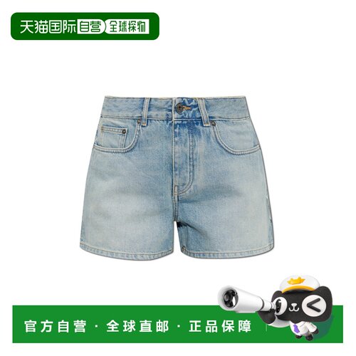 OFF-WHITE 女士短裤 2FJ00584B0W417 AW2026 蓝色 Denim shorts