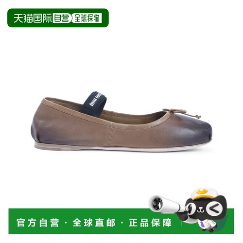 MIU MIU 女士芭蕾乐福鞋 5F507EF005038F098L AW2025