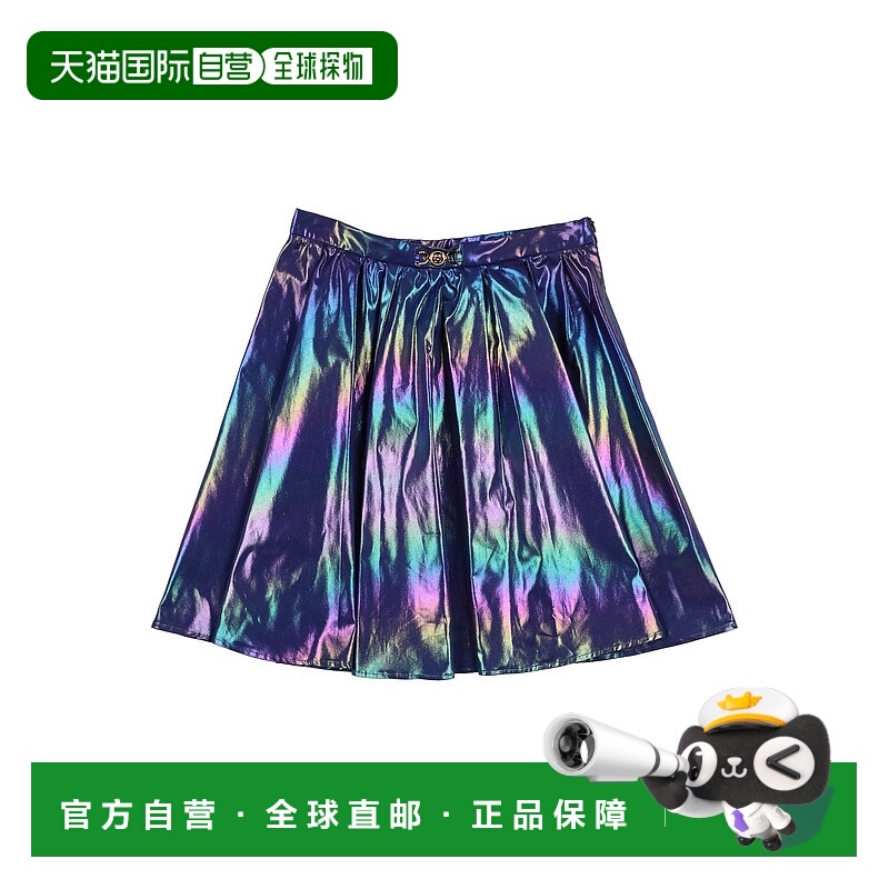 1h可退 潮奢 versace 女童 半身裙童装 purple紫色 舒适时尚