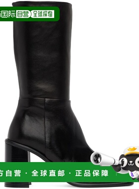 1h可退 潮奢 miista 女士 黑色 Abril 中筒靴 MI2976