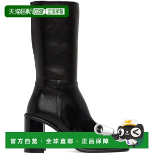 1h可退 潮奢 miista 女士 黑色 Abril 中筒靴 MI2976