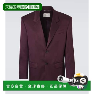 1h可退 潮奢 Saint Laurent 圣罗兰 男士 真丝素库缎西装外套