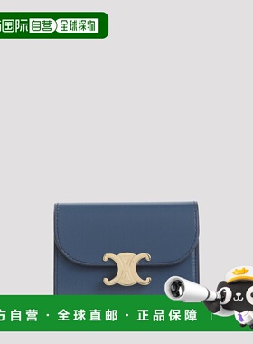 CELINE 女士钱包 10D783DPV07HJ AW2026 蓝色 Celine Small Flap
