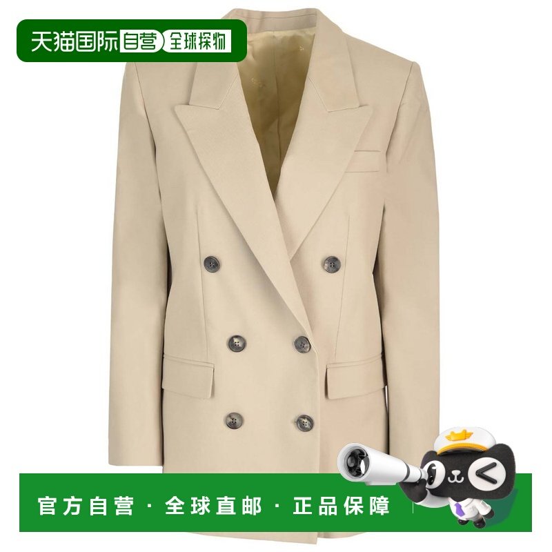 1h可退 潮奢 Isabel Marant 伊莎贝尔 玛兰 女士 双排扣西装外套,女装/女士精品,西装,淘宝优惠券,粉丝福利购,淘宝优惠卷