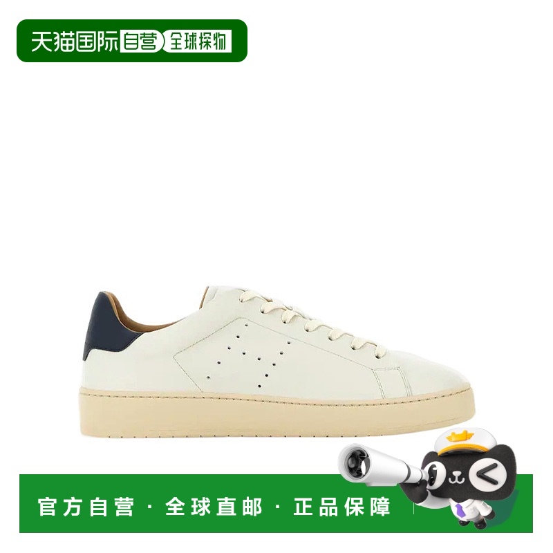 1h可退 HOGAN 男士运动鞋 HXM6720FL61U520ZBW SS2025 白色