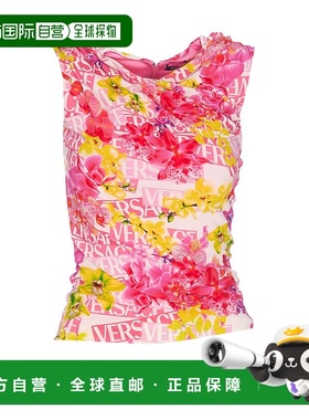 VERSACE 女士T恤 10086371A065785W020 SS2023 粉红色