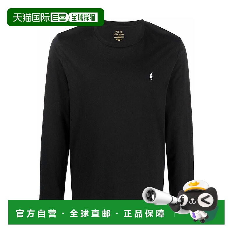 1h可退 POLO RALPH LAUREN 男士T恤 714845E16 AW2025 黑色