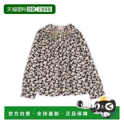 BONPOINT 女童衬衫 P05GBLW00015599 AW2025 白色 Biancarosa 衬