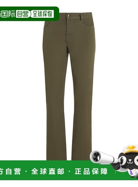 SAINT LAURENT 男士休闲裤 795384Y03JC3007AUTHENTICKAKI