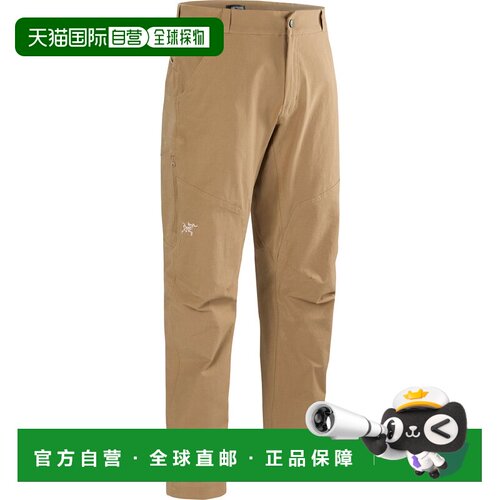 ARC‘TERYX始祖鸟Cronin Cotton Pant男款户外攀岩长裤休闲裤
