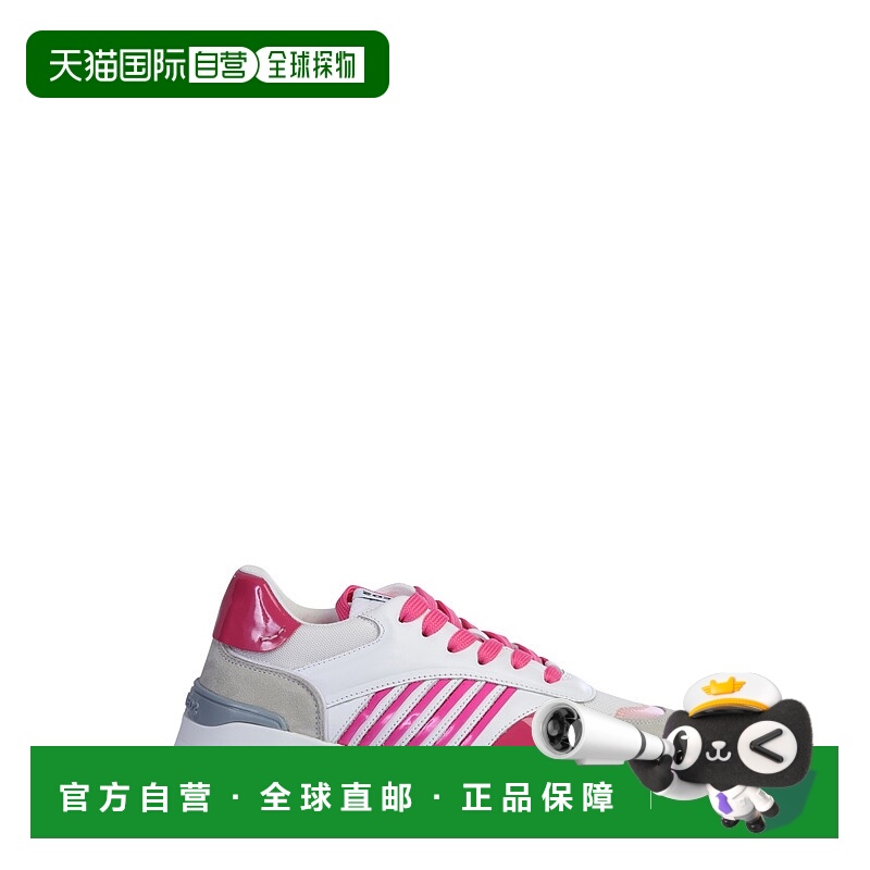 1h可退 DSQUARED2 女士运动鞋 SNW0077 SS2020 白色