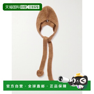 1h可退 潮奢 Acne Studios 艾克妮 女士 黄褐色 Mohair Earflap
