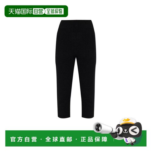 Chloe 蔻依 女士 黑色 Capri Legging Stretch Knit 短裤 CH26SMT