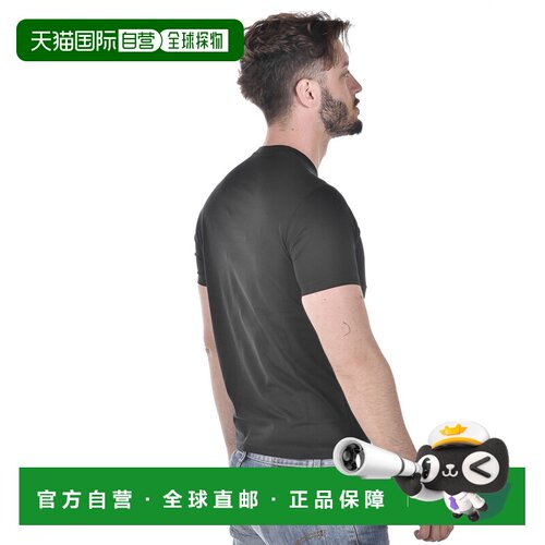 EMPORIO ARMANI 男士T恤 3Z1TP61JQSZBLACK SS202【付后1h可退】
