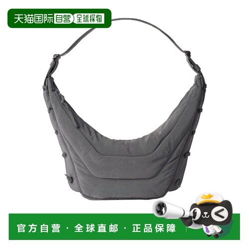 LEMAIRE 男士斜挎包 BG0074LF1330BL766 AW2026 灰色