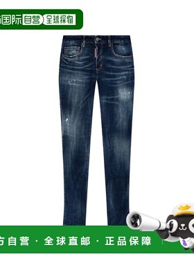 DSQUARED2 女士牛仔裤 CO S72LB0899S30664470深蓝色 直筒裤
