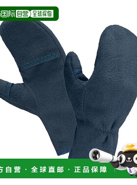 1h可退 mont-bell 男士手套 1108895NV CO 蓝色 CLIMAPLUS200 Mit