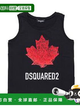 DSQUARED2 男童背心 DQ3313D00XMDQ900 SS2026 黑色