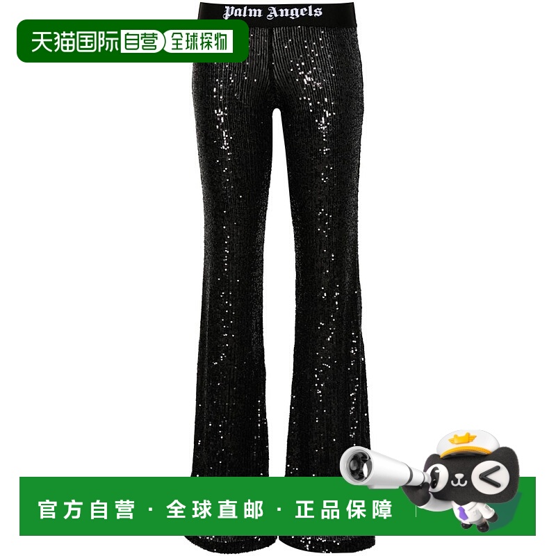 1h可退 PALM ANGELS 女士休闲裤 PWCA101F24FAB0031010 AW2024